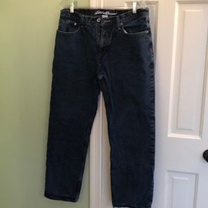 Eddie Bauer Relaxed Fit Flannel lined Jeans